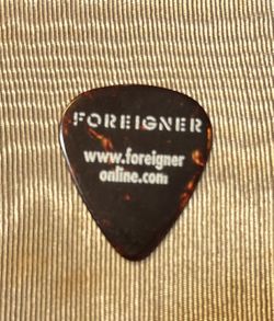 Foreigner Guitar Pic