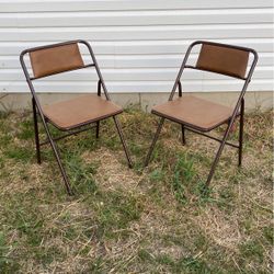 Padded Folding Chairs