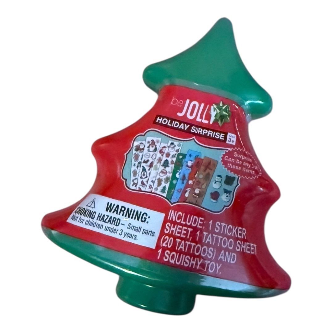 Be Jolly Holiday Surprise – Christmas Tree-Shaped Toy Pack