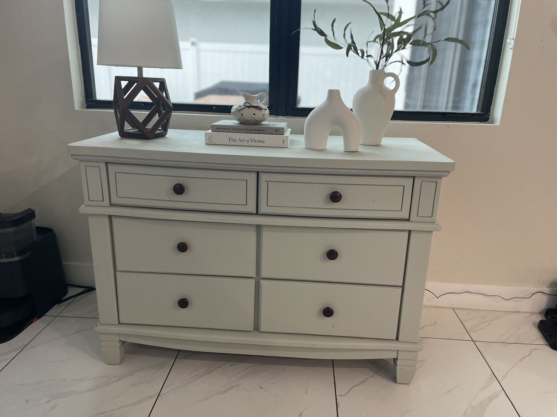 Dresser Table Console Table Solid Wood