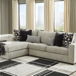 Ravenstone Flint LAF Sectional Set

