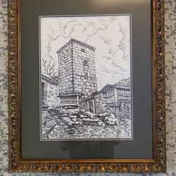 Beautiful Framed By Art & frame Of New York Drawing? 