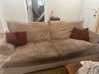Couch + matching chair — $125