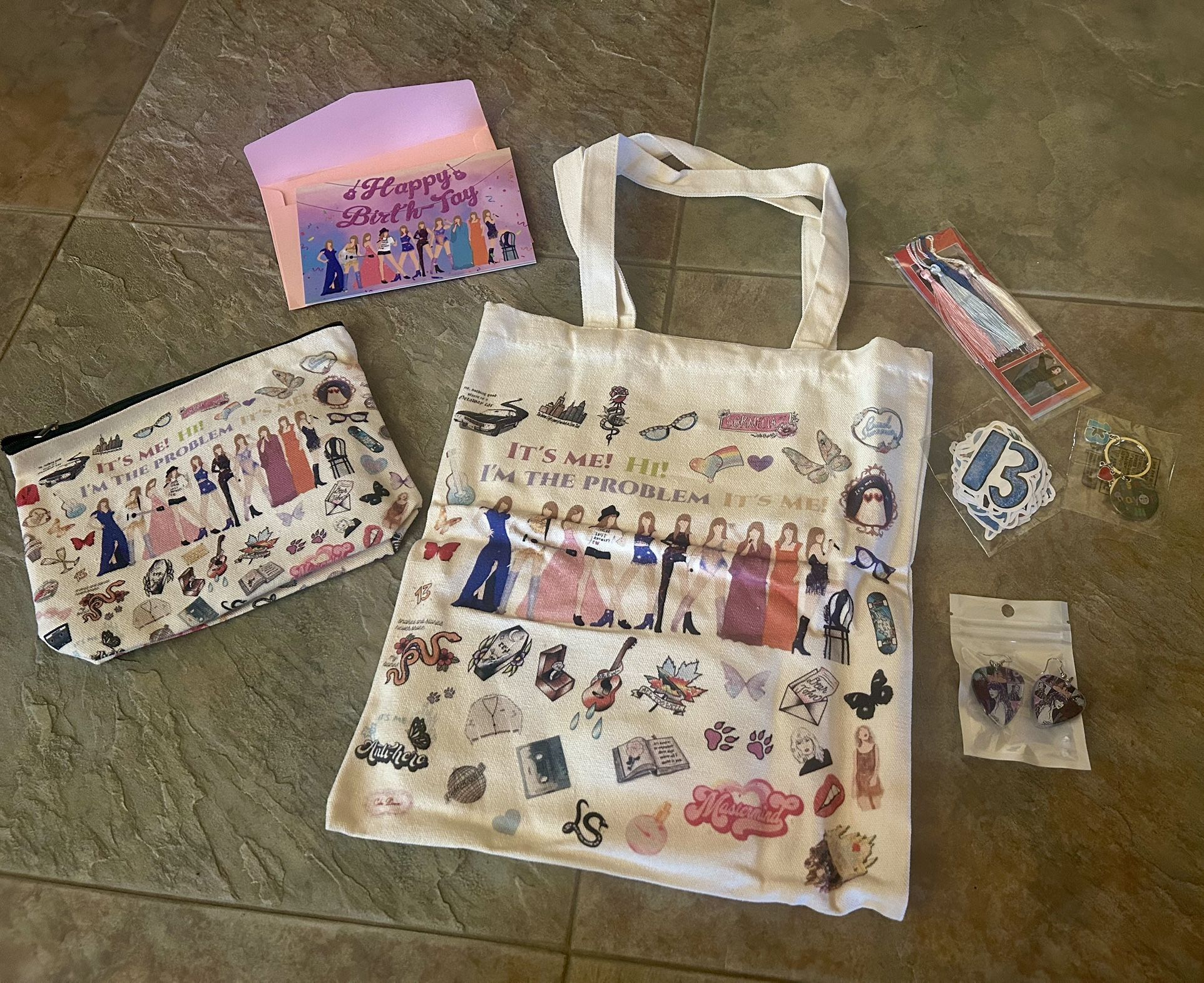 Awesome Taylor Swift Gift Set 7 Pieces! Great For Bday Or Any Gift!