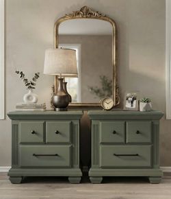 Set of Modern Farmhouse Nightstands