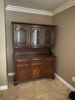 Vintage china cabinet in excellent condition for $1,100!
