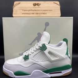 Air Jordan 4 Retro SB ‘’Pine Green‘’   DR5415-103 