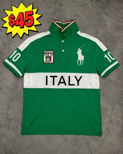 Polo Ralph Lauren Italy Rugby Polo Shirt  (in person meets🤝)