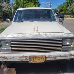 87 Jeep Comanche 