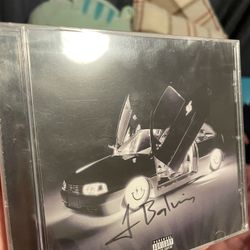 J Balvin Signed Cd