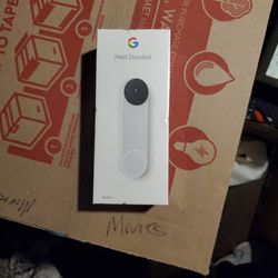 Google Nest Doorbell Brand New In Box
