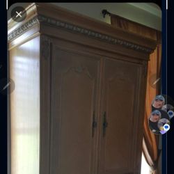 Solid Wood  Armoire