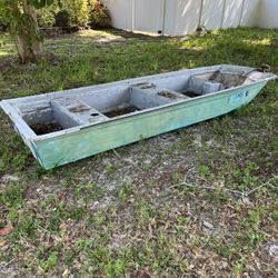 12 Foot Skiff Fiberglass John Boat 