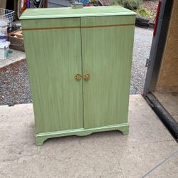Continental custom built record cabinet