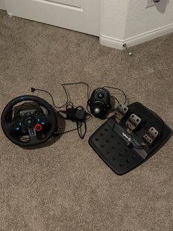 G29 wheel with shifter