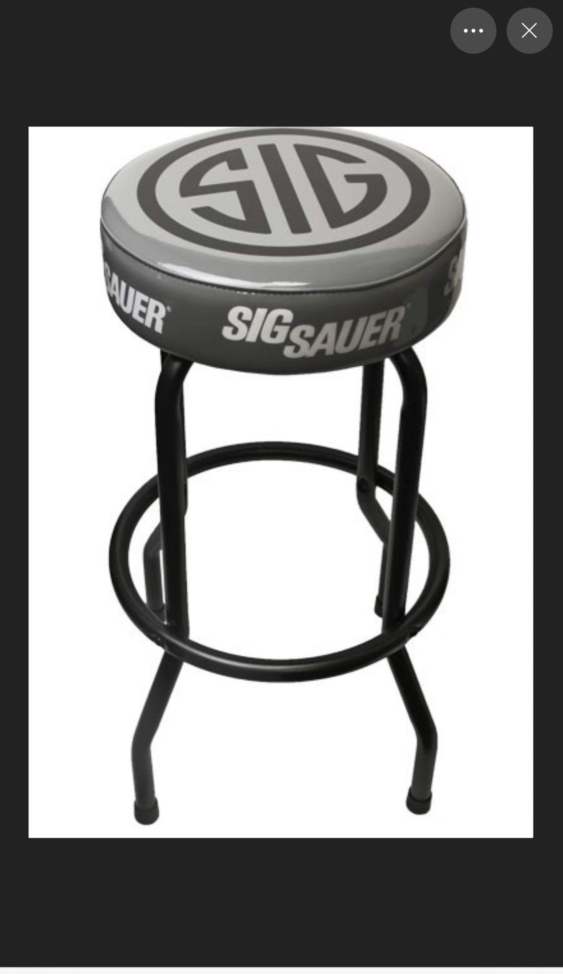 Sig Sauer Bar Stools Set Of Two