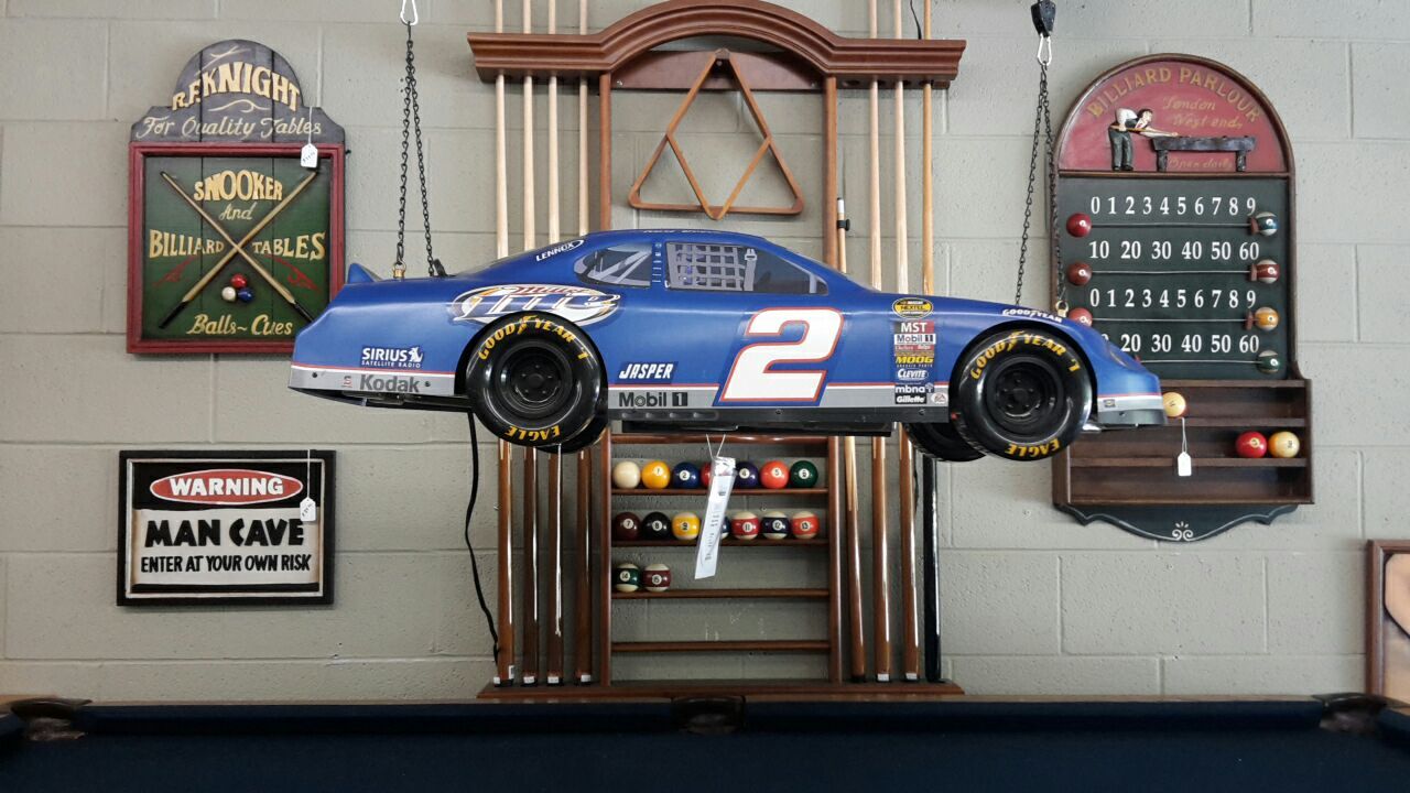 NASCAR Kurt Bush Miller Lite Car - Pool Table Light