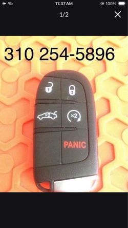 Dodge Charger Ram challenger Chrysler 300 200 smart Keys Fobs Remotes Llaves Con Programacion