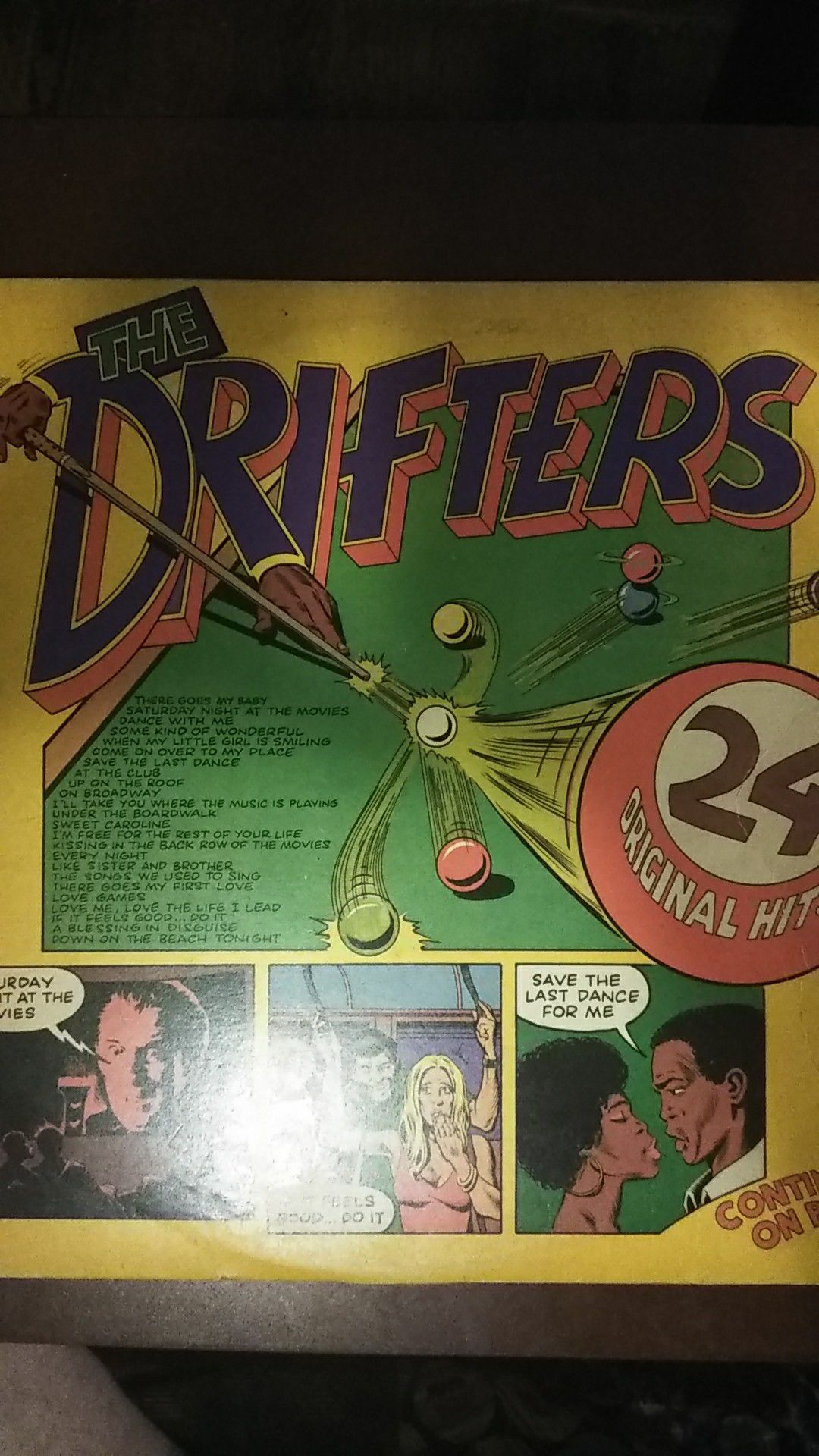 LP The drifters 24 original hits