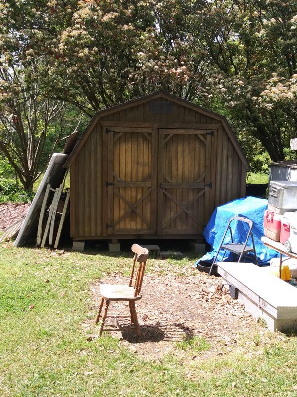 10×15 storage shed for sale in griffin, ga - offerup