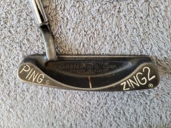 Vintage Ping Zing 2 Putter – Right Handed with Upgraded SuperStroke Fatso 5.0 Grip