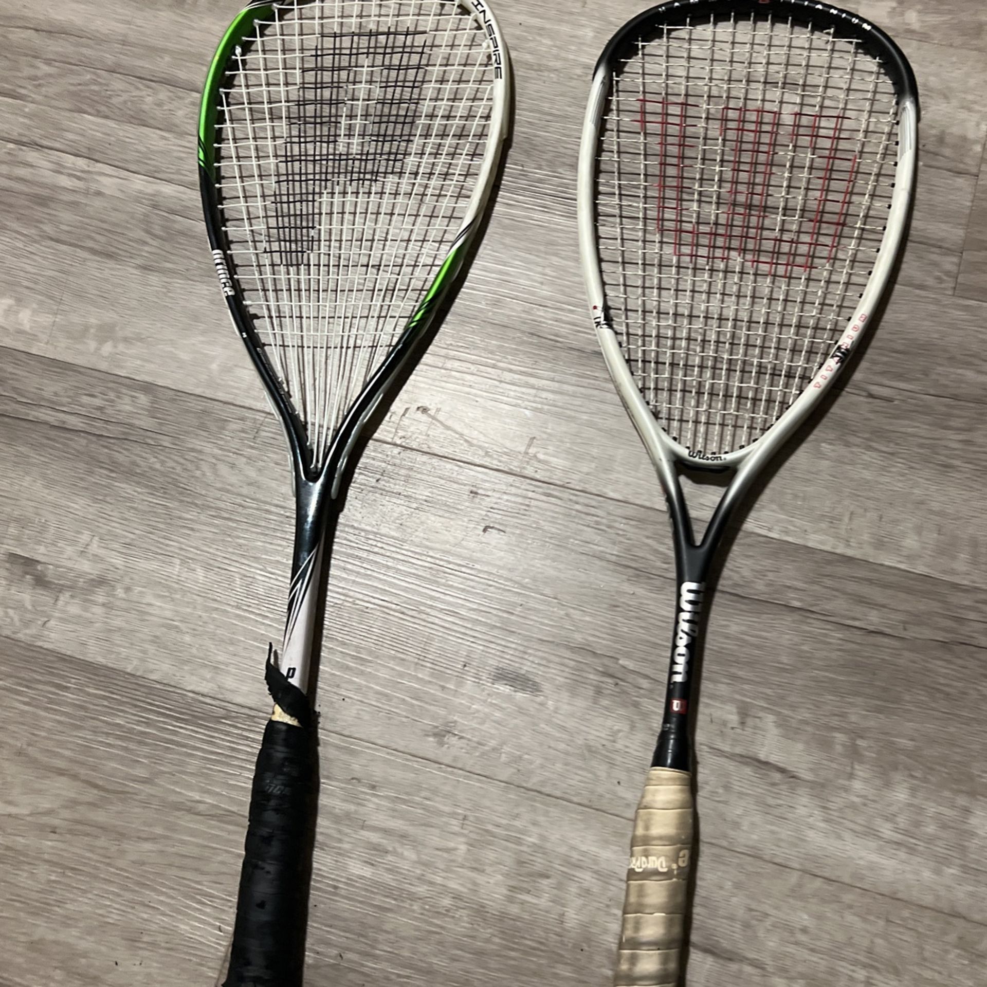 Tennis rackets