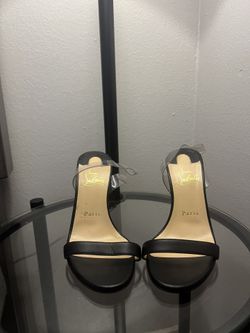 used red bottom heels