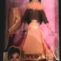 Brandy Barbie With Autographed Poster Matel