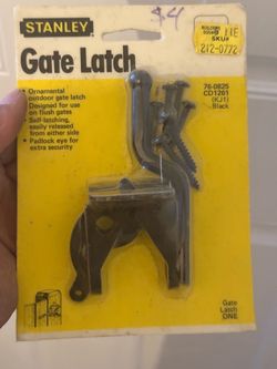 Gate lock