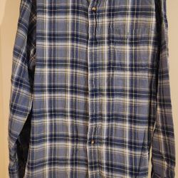 MENS L/S PLAID FLANNEL SHIRTS- XXL(2 available)