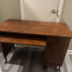 Wood Computer Desk 