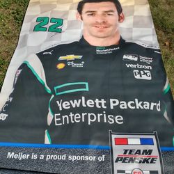 2016 Team Penske Indy Car Driver Banners