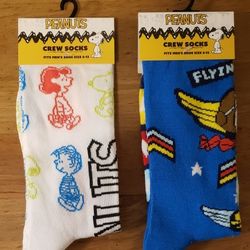 Snoopy/Peanuts Socks $5 Each 