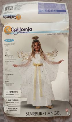 Kid's Angel costume size X-small