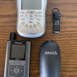 Pioneer GEX-inno1, ACT Sirius Remote, Delphi MyFi, Sound D Headset 4pc Lot