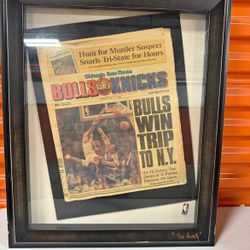 Chicago Bulls 1994 Newspaper Bulls Win Trip to NY NBA Finals Michael Jordan NBA