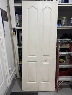 (3) 30” x 80” Bi-folding Closet Door $65.00/ each door