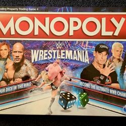 WWE Wrestlemania Monopoly Game 2023