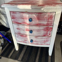 Small Wooden Nightstand
