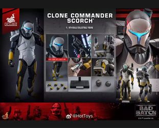 1/6 Hot toys Star Wars Scortch brand new