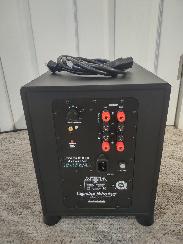 Definitive Technology Powered Subwoofer