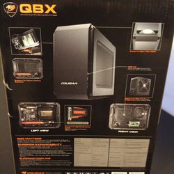 COUGAR QBX-KAZE Mini-ITX Ultra-Compact Pro Gaming Mini-ITX Case