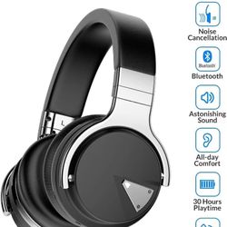 Cowin E7 MR ACTIVE NOISE CANCELING HEADPHONES new Sealed In Box 