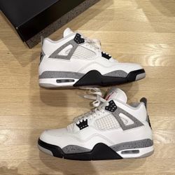 Jordan 4 White Cement Sz 9 Used