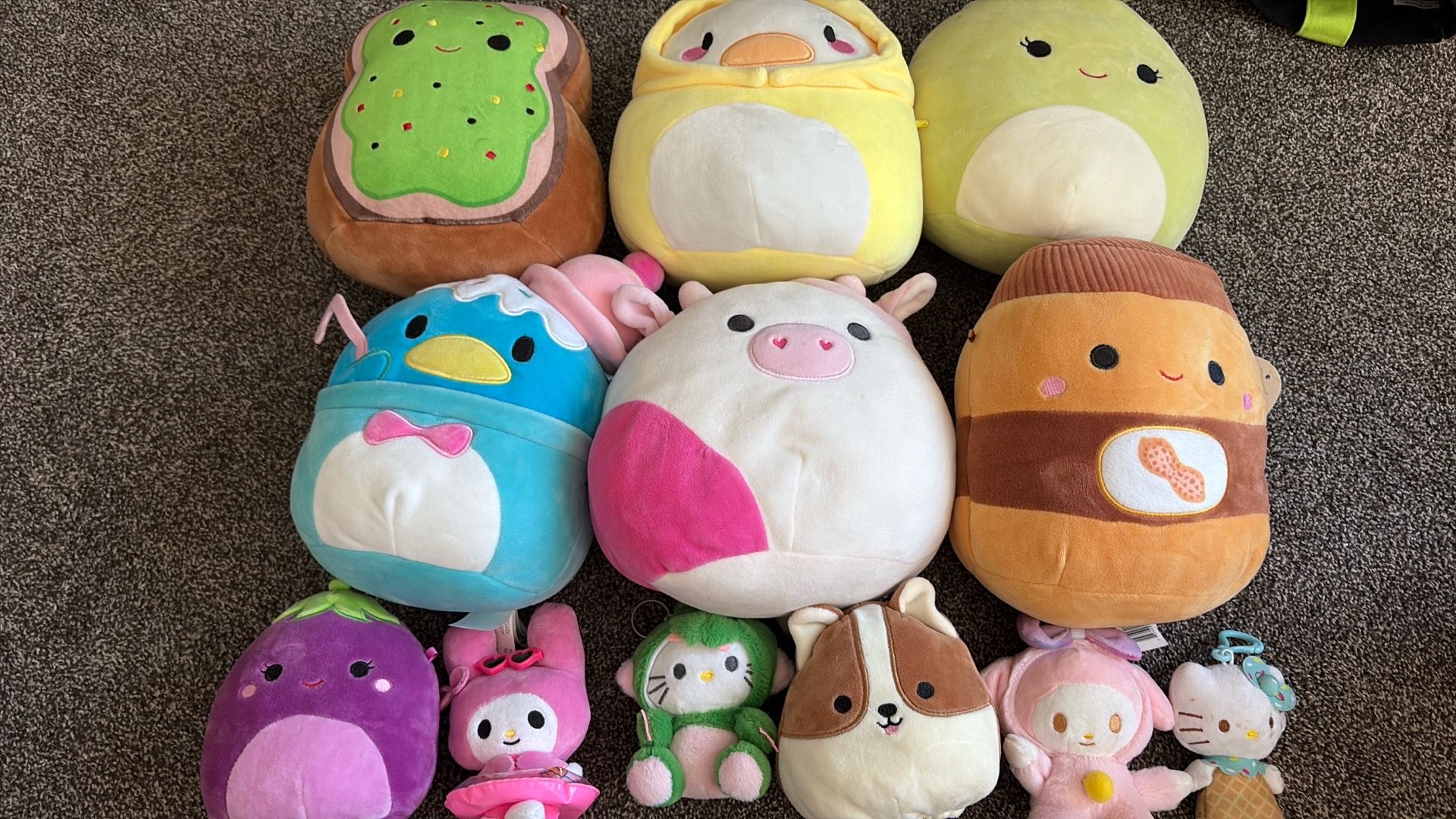 SQUISHMALLOW PLUSH $15/10 FOR ALL OR $2 EACH