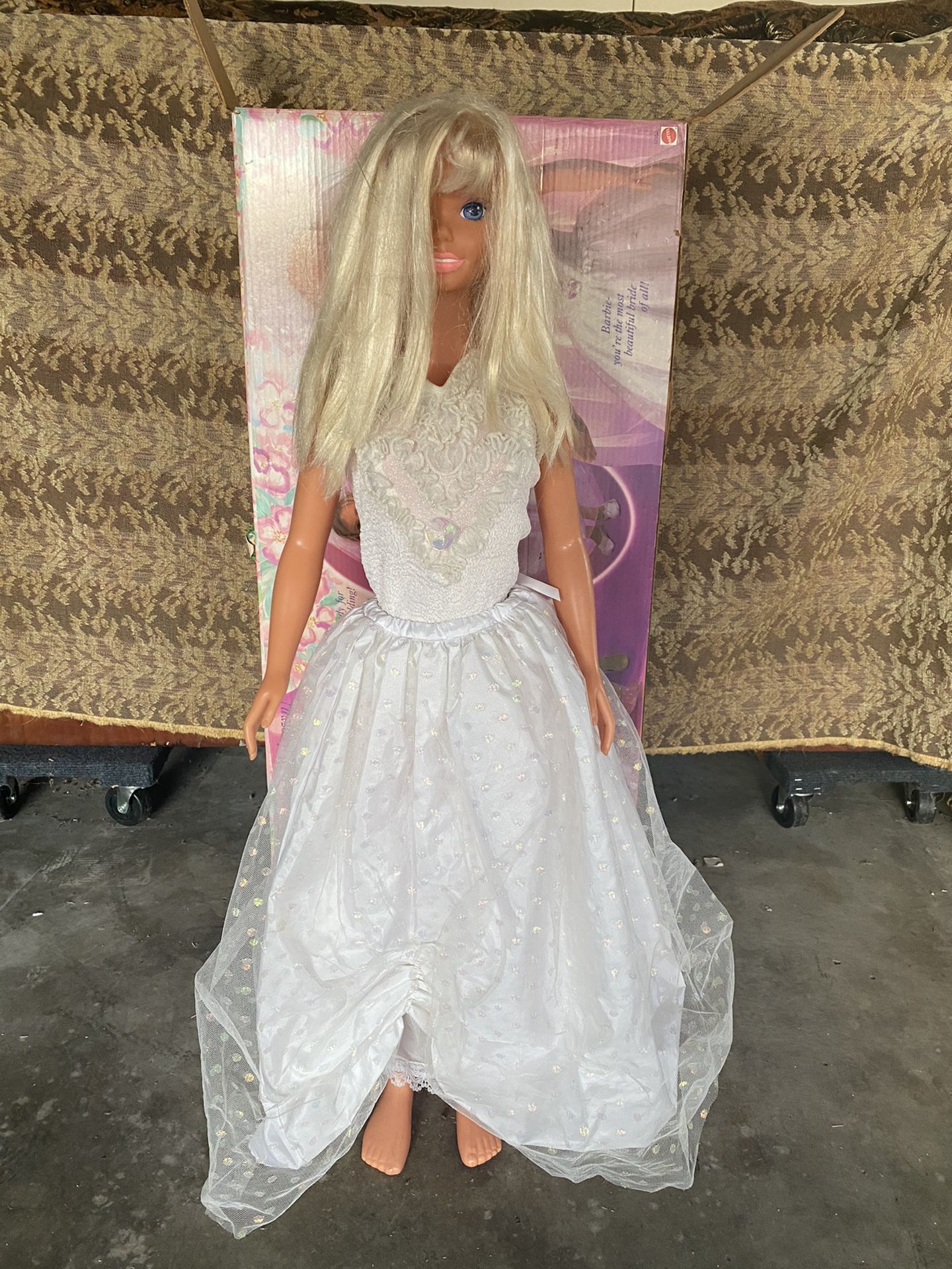 90s My Size Bride Barbie