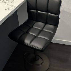 Swivel Stool, Black