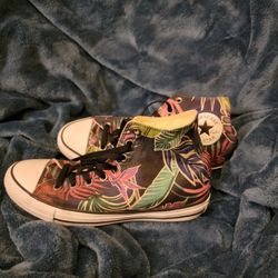 Tropical Pattern Converse AllStar Hi Tops