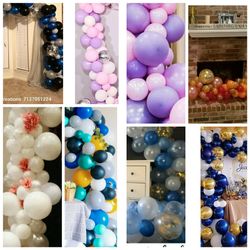 Organic Balloon garland