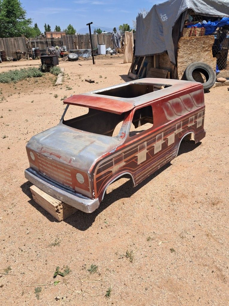 ford van fiberglass go cart body 